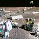 La ESA construirá una estación Lunar permanente