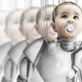 Auguran bebés híbridos entre humanos y robots