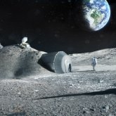 La fascinante idea para construir bases lunares